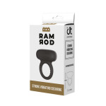 Ерекційне кільце для пеніса з вібрацією Dream Toys RAMROD чорне