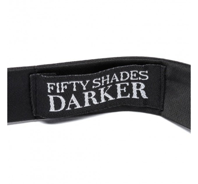 Краватка-метелик для зв'язування "Його правила" Fifty Shades of Grey чорний