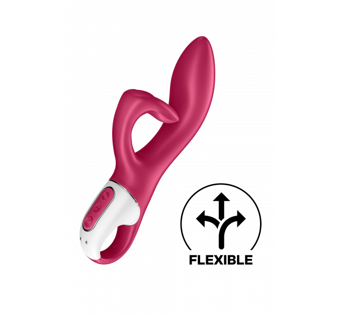 Гнучкий подвійний вібратор SATISFYER EMBRACE ME BERRY
