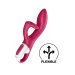 Гнучкий подвійний вібратор SATISFYER EMBRACE ME BERRY