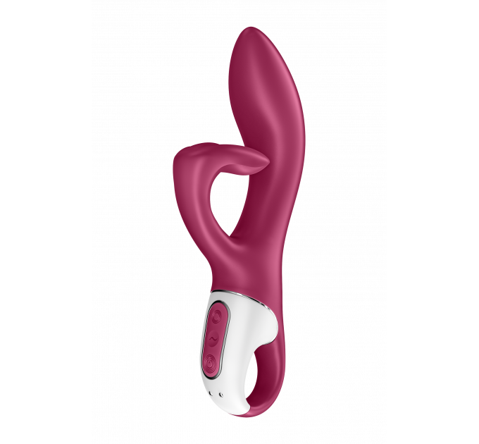 Гнучкий подвійний вібратор SATISFYER EMBRACE ME BERRY