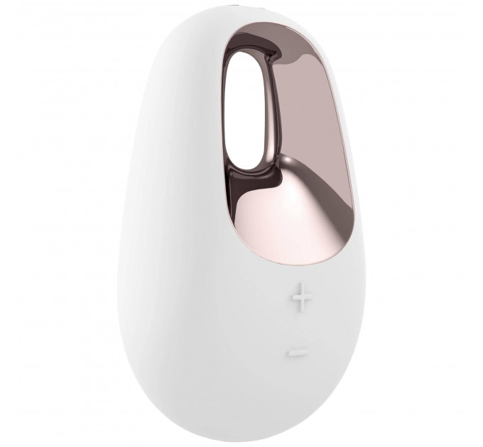 Кліторальний накладний вібратор Satisfyer Layons Temptation білий