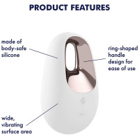 Клиторальный накладной вибратор Satisfyer Layons Temptation белый