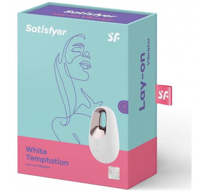 Кліторальний накладний вібратор Satisfyer Layons Temptation білий