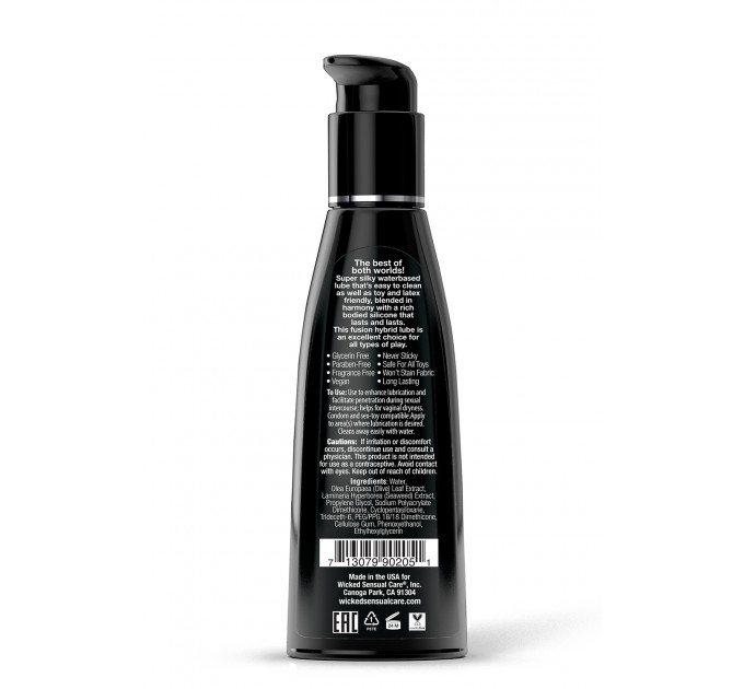 Лубрикант на водной/силиконовой основе WICKED HYBRID 120ML