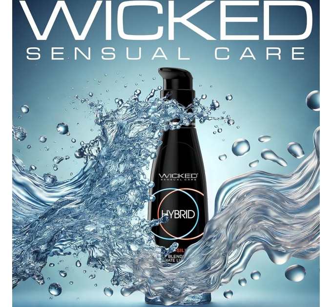 Лубрикант на водной/силиконовой основе WICKED HYBRID 120ML