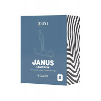 Массажер простаты рельефный, S, Zini Janus Lamp Iron бордовый, 10.4 х 2.2 см