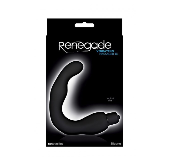Массажер простаты с вибрацией NS Novelties Renegade, черный