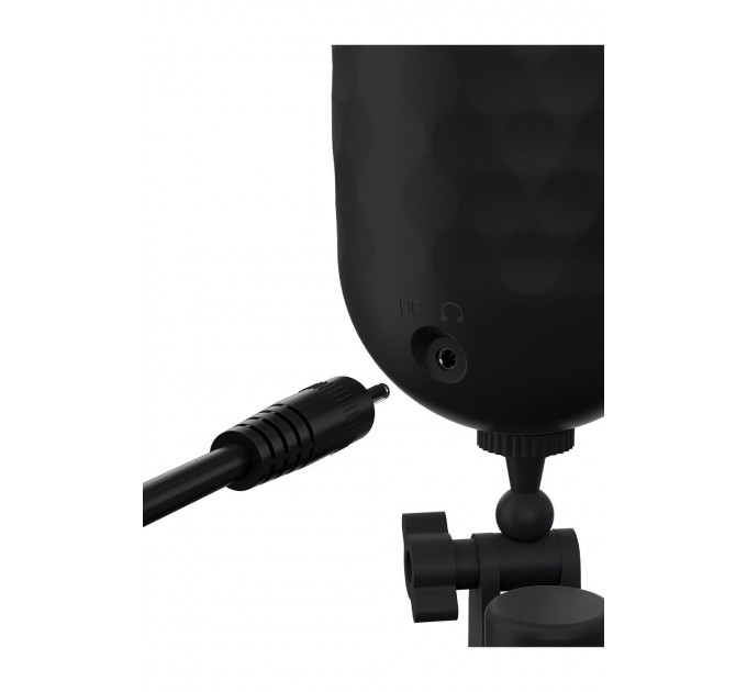 Мастурбатор з вібро Pipedream PDX Elite Vibrating Mega Milker чорний, 23.9 см