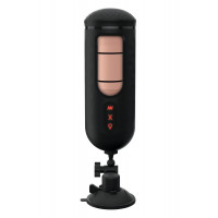 Мастурбатор с вибро Pipedream PDX Elite Vibrating Mega Milker черный, 23.9 см