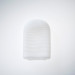 Мини мастурбатор нереалистичный Tenga Pocket Wave Line, с рельефом, белый