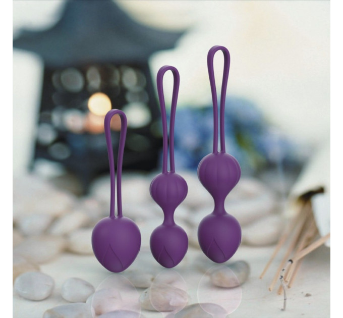 Набор вагинальных шариков Every Night Toys Wendy, 3 шт, лавандовый