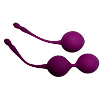 Набір вагінальних кульок Passion Play для вправ Кегеля, фіолетові, 2 шт.