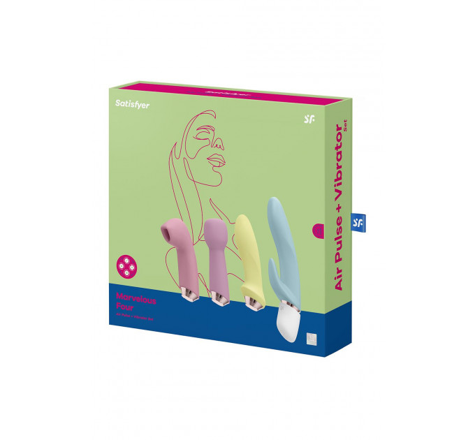 Набор вибраторов SATISFYER MARVELOUS FOUR