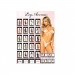 Набор из 12 пар трусиков Leg Avenue Y-String черные, O/S