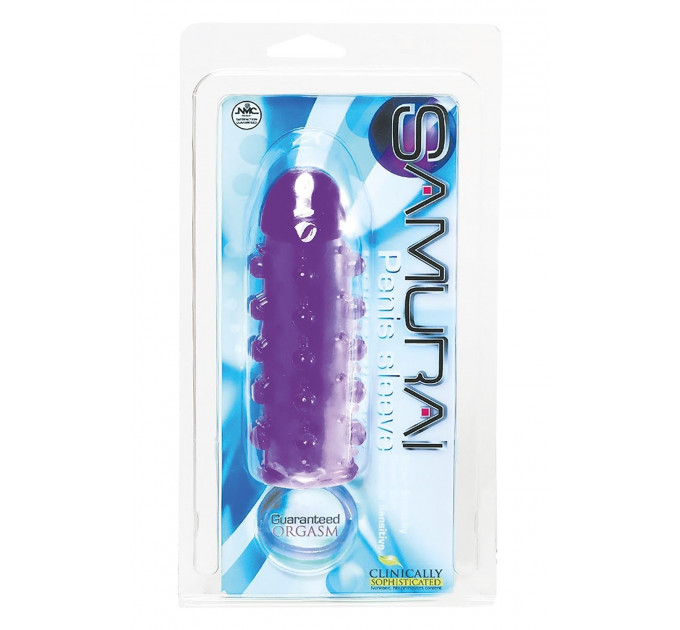Насадка SAMURAI PENIS SLEEVE, PURPLE