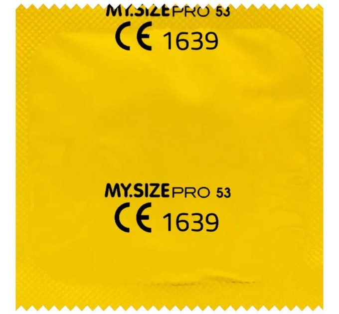 Презервативы ультратонкие латексные My.Size Regular 53 мм (цена за упаковку, 3 шт.)