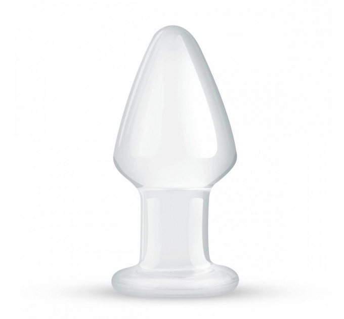 Пробка стекло прозрачная Gildo Glass Buttplug No. 25