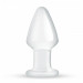Пробка стекло прозрачная Gildo Glass Buttplug No. 25