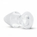 Пробка стекло прозрачная Gildo Glass Buttplug No. 25