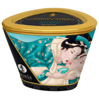 Свеча для массажа Shunga Massage Candle Island Blossoms с цветочным ароматом, 170 мл