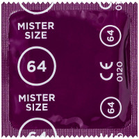Презервативы ультратонкие Mister Size латексные, 64 мм (цена за упаковку, 10 шт.)