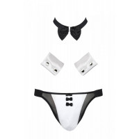 Труси чоловічі Passion 036 SET ALFRED black S/M