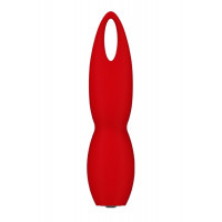 Вібратор Dream Toys Red Revolution Fulla з гнучким наконечником пелюсткою, червоний