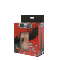 Мастурбатор Вагіна з грудьми Dream toys RealStuff з вібрацією 14,5 см