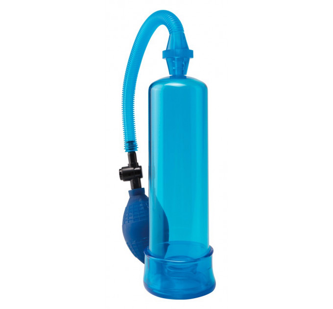Вакуумна помпа Pipedream Pump Worx синя, 19 см