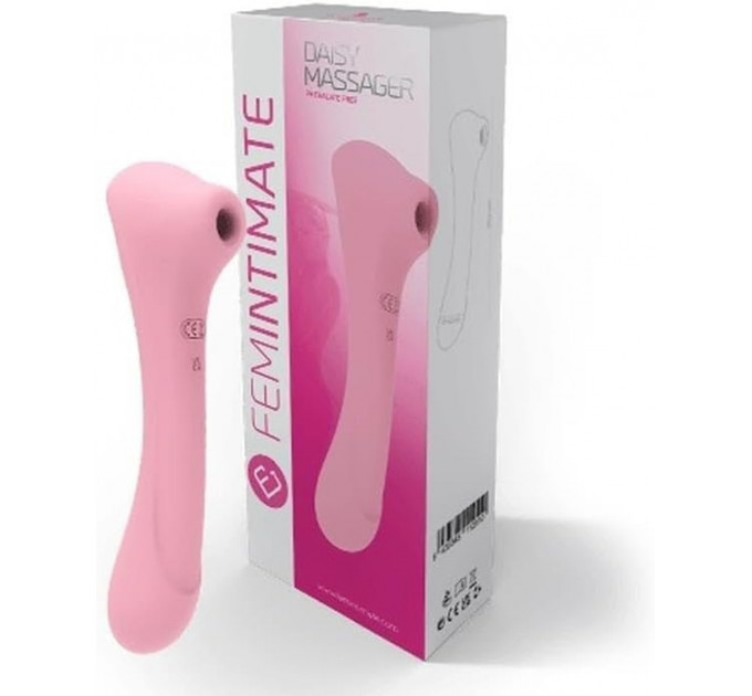 Вакуумный массажер для клитора Femintimate Daisy Massager розовый
