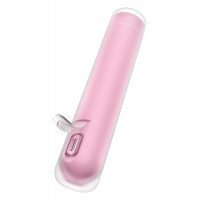 Вакуумный стимулятор Satisfyer First Kiss для клитора, розовый, 12.5 х 2.5 см Вакуумный стимулятор Satisfyer First Kiss для клитора, розовый, 12.5 х 2.5 см