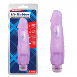 Вибратор реалистик на батарейках Chisa Hi-Rubber, фиолетовый