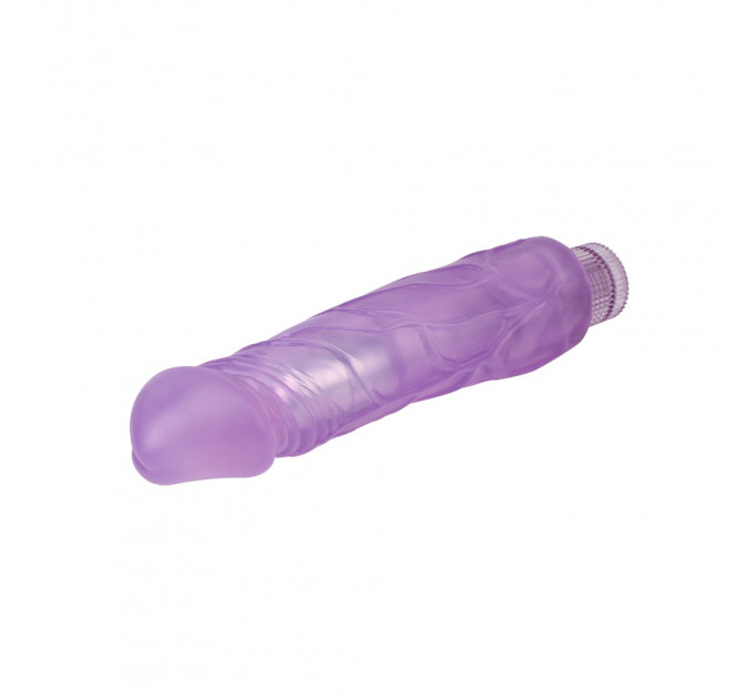 Вибратор реалистик на батарейках Chisa Hi-Rubber, фиолетовый
