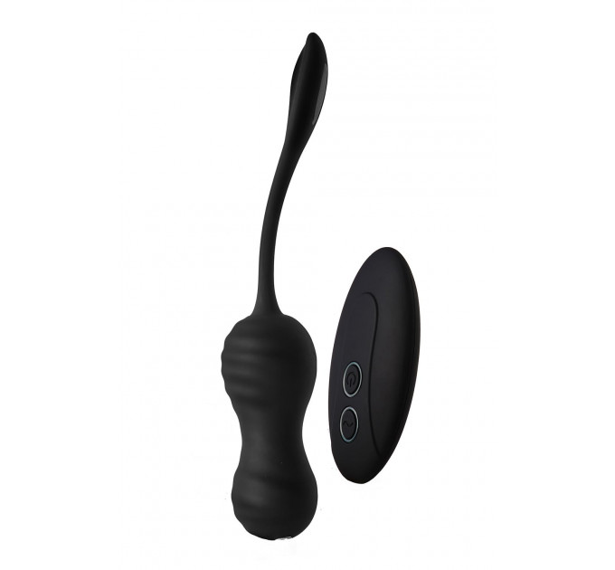 Виброяйцо с пультом управления Dream Toys Dark Desires Virginia черный, 18.6 х 3.5 см