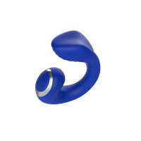 Вібратор для пар із дистанційним пультом Chisa Lust Ripple Meteor, синій