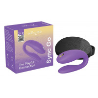Вибратор для пар We-Vibe Sync Go Light Purple, фиолетовый