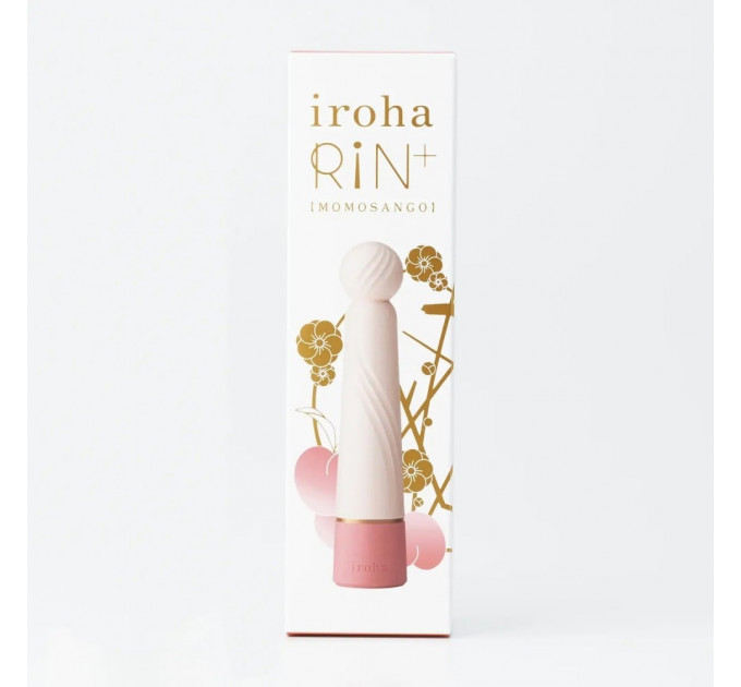 Вибратор для точки G Iroha Rin + Tenga, медицинский силикон, розовый