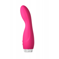 Вібратор для точки G Dream Toys Flirts G-Spot, рожевий, 17 см х 3 см