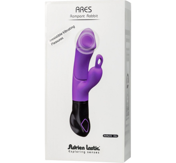 Вибратор кролик Adrien Lastic Ares фиолетовый
