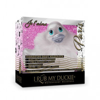 Вибратор уточка Big Teaze Toys Rub My Duckie, серебро