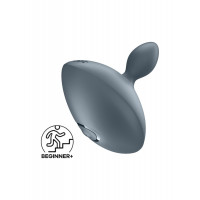 Вибрирующая анальная пробка Satisfyer Booty Absolute Beginners 4 серая