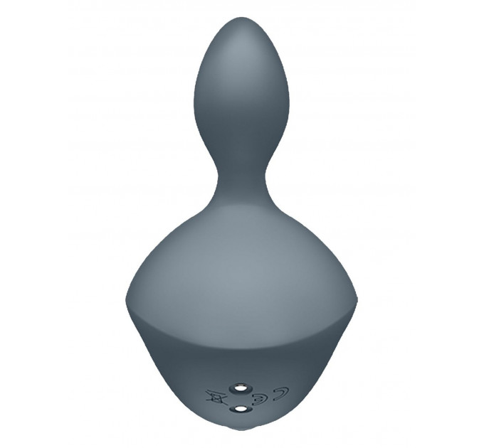 Вібруюча анальна пробка Satisfyer Booty Absolute Beginners 4 сіра