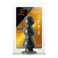 Велика анальна пробка JET FIERCE CARBON METALLIC BLACK