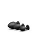 Набор анальных пробок LUXE BLING PLUGS TRAINING KIT WHITE GEMS