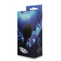 Анальная пробка c камнем CRYSTAL AMULET SMALL