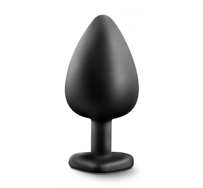 Анальная пробка с камнем Blush TEMPTASIA BLING PLUG LARGE BLACK