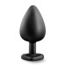 Анальная пробка с камнем Blush TEMPTASIA BLING PLUG LARGE BLACK