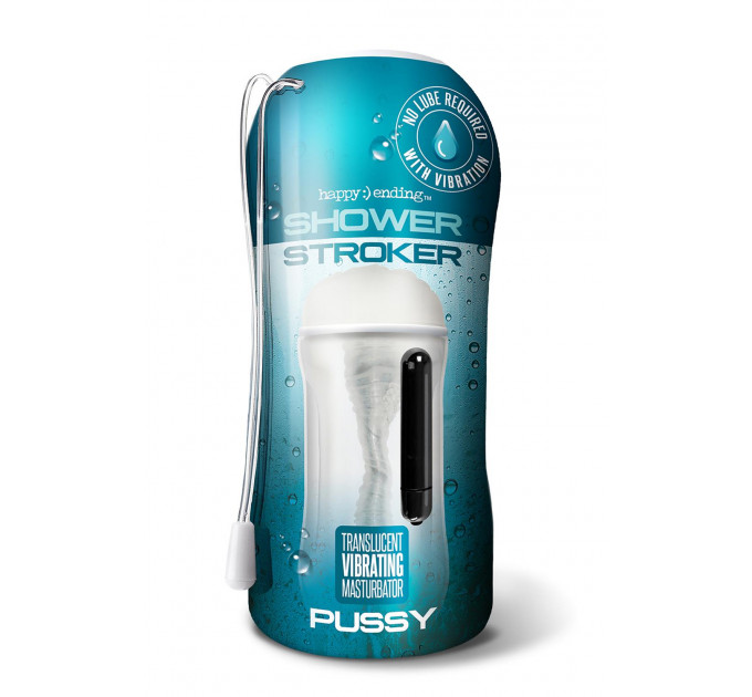 МАСТУРБАТОР ВАГИНА HAPPY ENDING VIBRATING SHOWER STROKER SELF LUBRICATING PUSSY