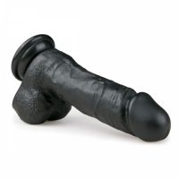 Фалоімітатор EasyToys Realistic Dildo-17,5 см чорний